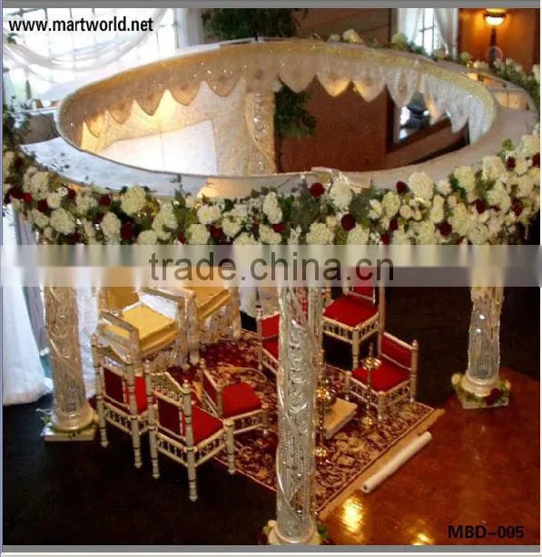 Decorative crystal lighted mandap with led light,crystal wedding backdrop(MBD-006)