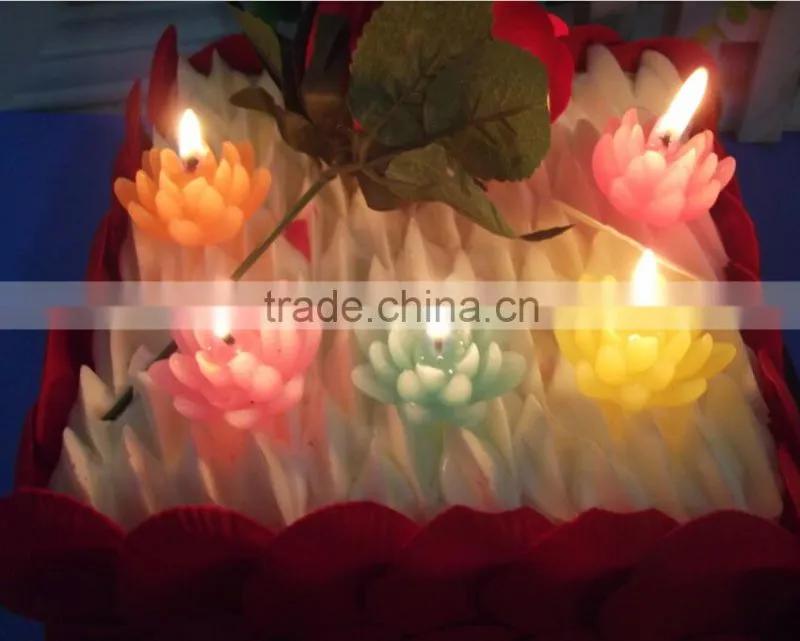 Lotus Candles For Wedding Favors