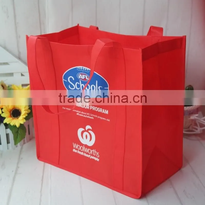 2016 wholesale non woven bag in box for wine