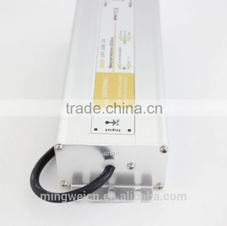 24V 100W Waterproof Constant Voltage Led Strip Power Supply