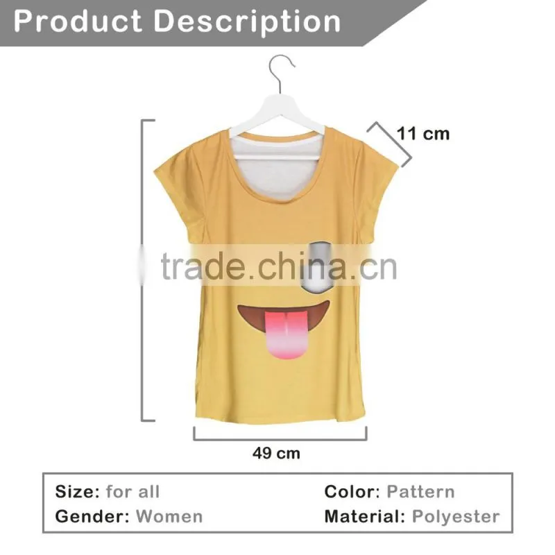 OEM Brand New 3D Printed Promotion T shirt Designing in China