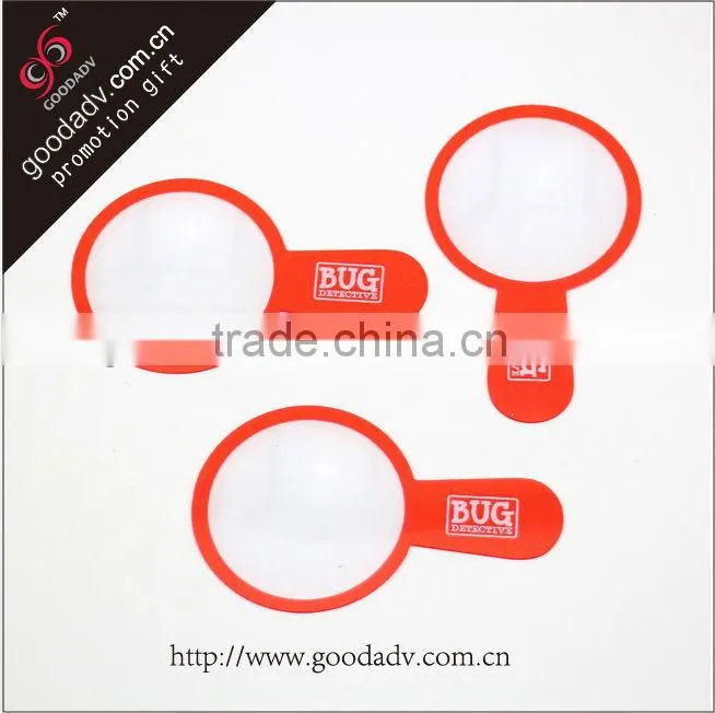 2014 Low price plastic card magnifier as reading tool