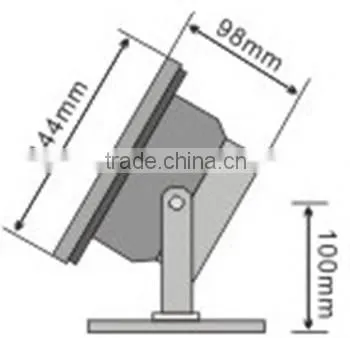 9W high power LED underwater spot light