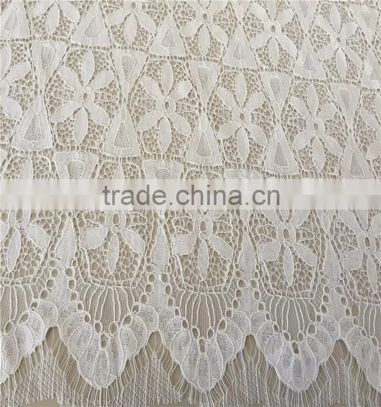 Embroidery nylon wholesale dresses guipure lace