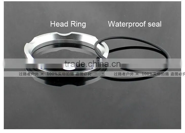 GOREAD Y4 black aluminum portable High bright 5*T6 50W LED rechargeable search products