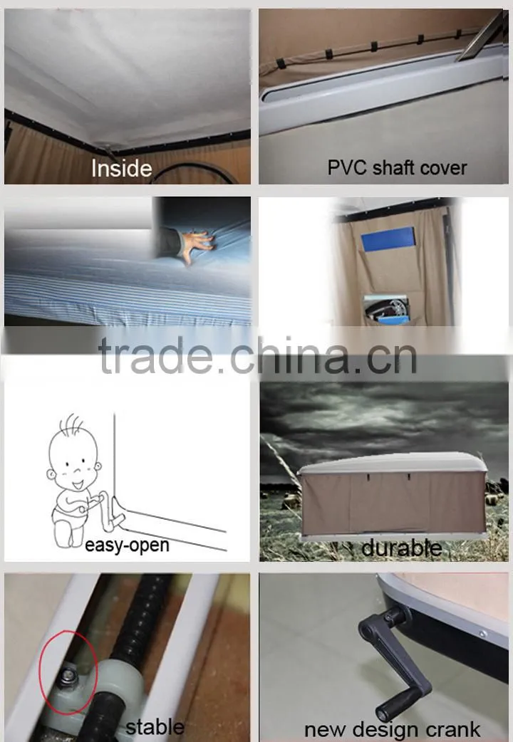 Fiberglass Car Roof Top Tent