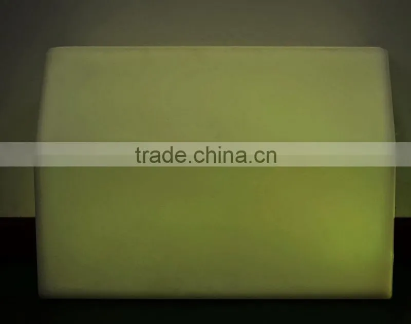 Colors LED light curbs for road side pavement