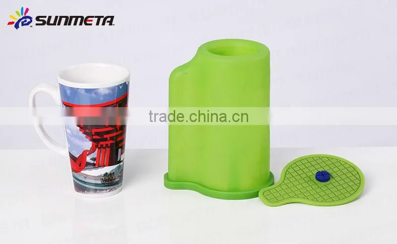 Sunmeta sublimation silicon clamp for straight cup made in china