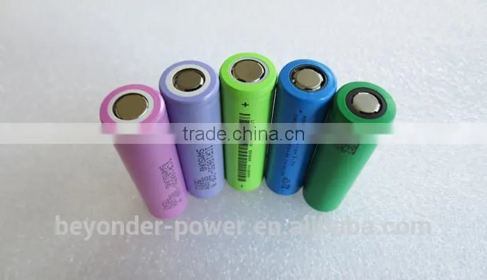 2014 hot sale deep long cycle cr2032 lithium battery life 2600MAH 18650 battery sanyo cylindrical cell with button top