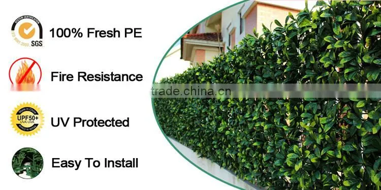 outdoor faux boxwood bushes hedge for home decorative