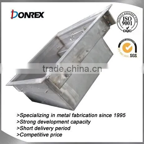 Stainless steel shelf metal U bracket welding service export to Europe