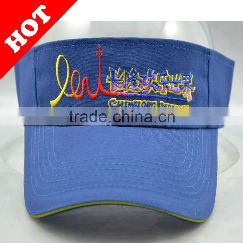 hot sales sun visor for theme park