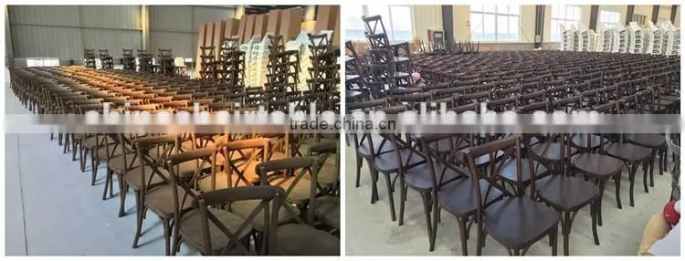Hot Market Strong Wood Cross Back Chair