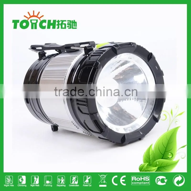 2016 New Lantern Light Solar Tent Light 12h High Power Flash Light Emergency Lamp Lantern Lamps With AC Charger