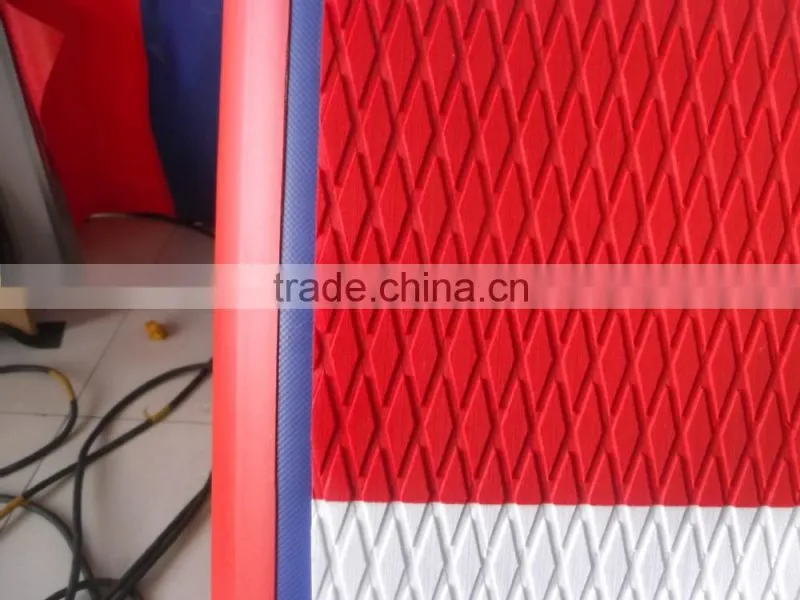 9'6" inflatable SUP stand up paddle board from China factory