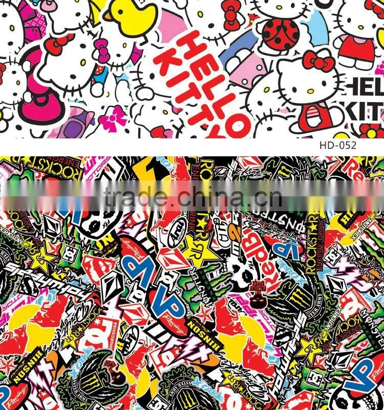 HD-53 Factory Directly Sell Good Price Bomb Stickers Use Graffiti Art Vinyl
