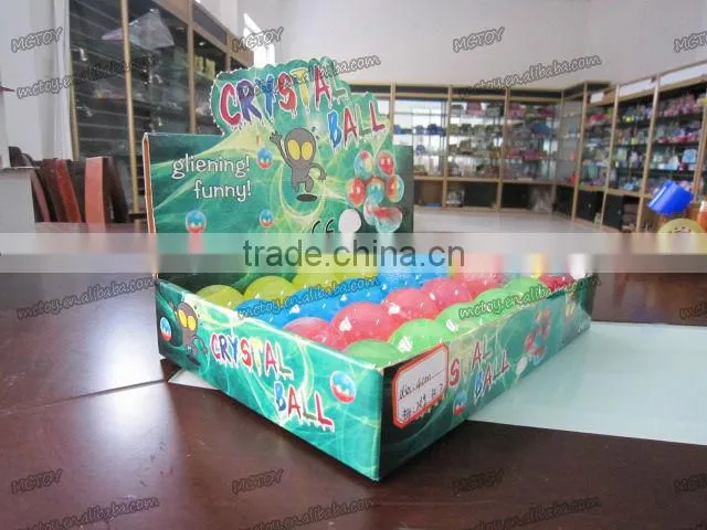 LOW PRICE novelty magic crystal ball putty slime baby toys 4cm 24pcs/box a variety of colors