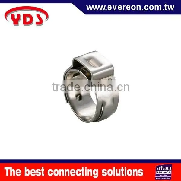 Stainless single pipe clamp type small clamps ear hose clamp