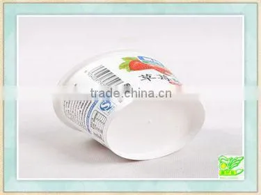 Customized printing outlook paper cup and plastic cup for sale