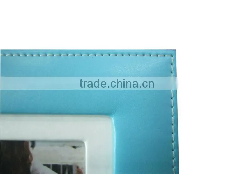 Wholesale new dual tone PU leather photo frame