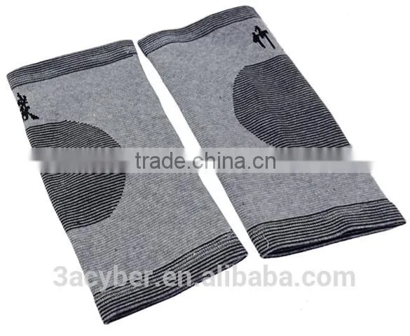 New 1 Pair Sport Elastic Knee Wraps Knee Pad Knee Brace Bamboo Charcoal