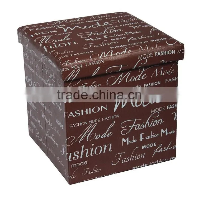 cheap furniture multifunction folding storage ottoman stool