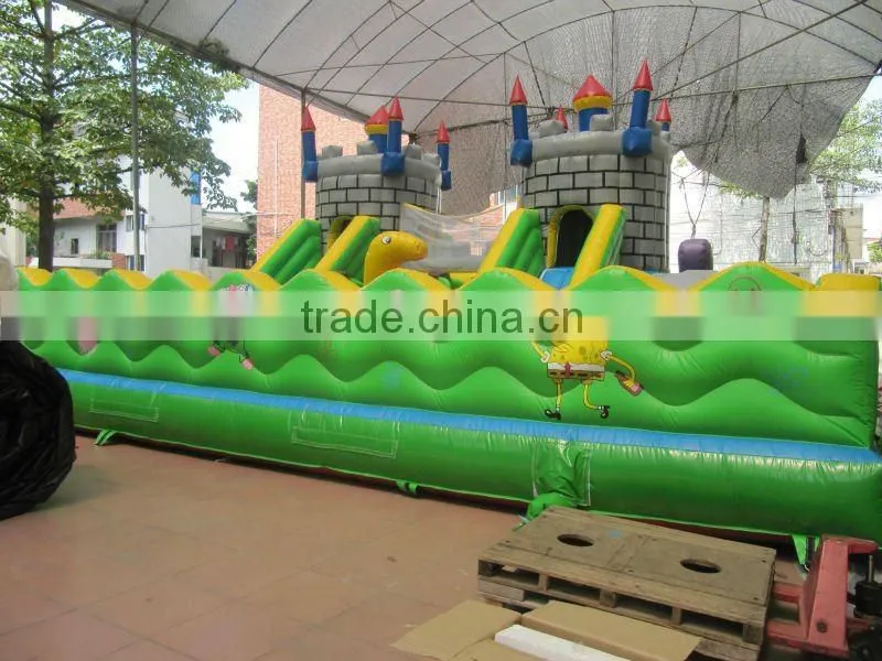 on sale inflatable amusement park castle game