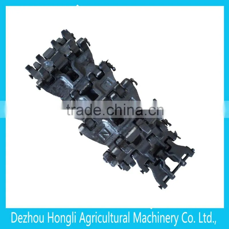 crawler chassis for farm machine accessories