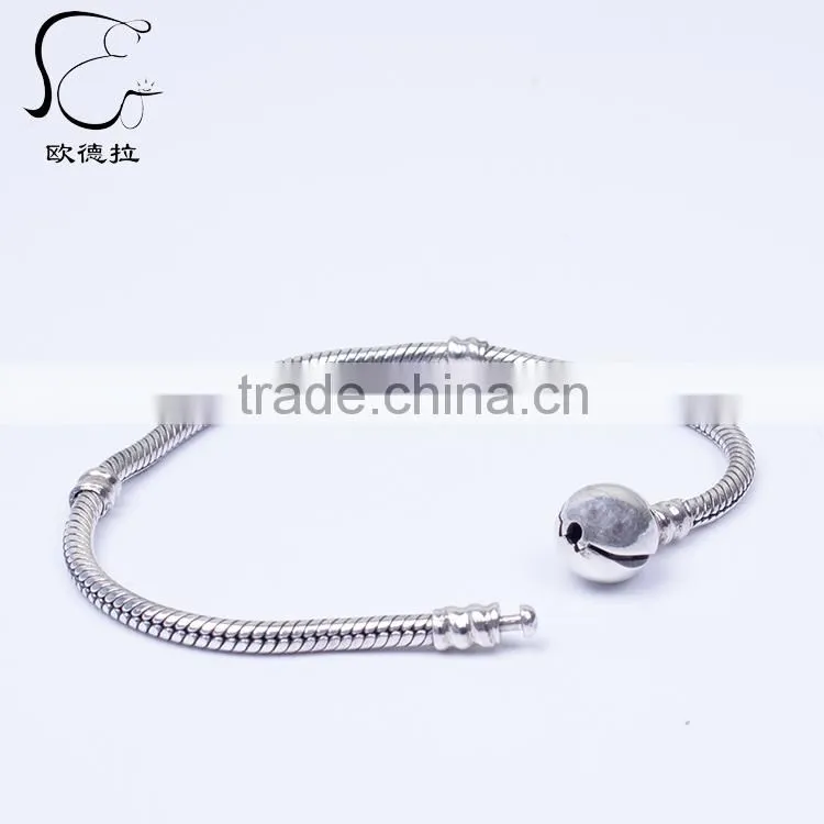 2015 NEW DESIGN silver bracelet 925 charm