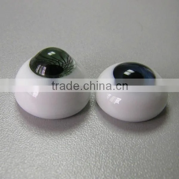super quality 8-26mm round glass eyes for dolls