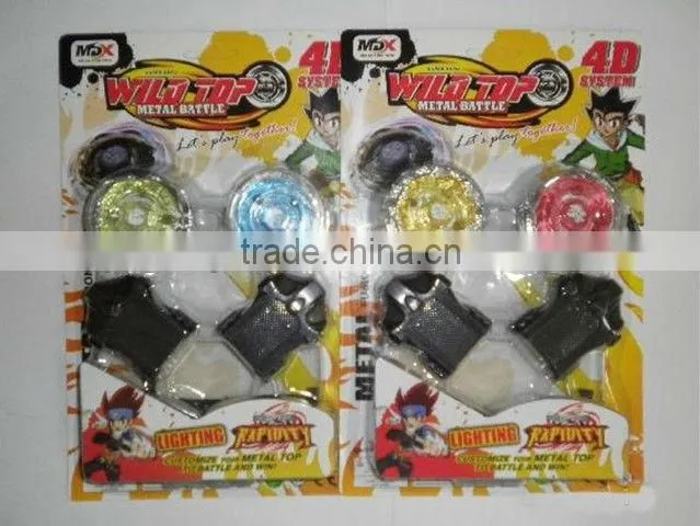 New 4D super colorful wild beyblade battle top
