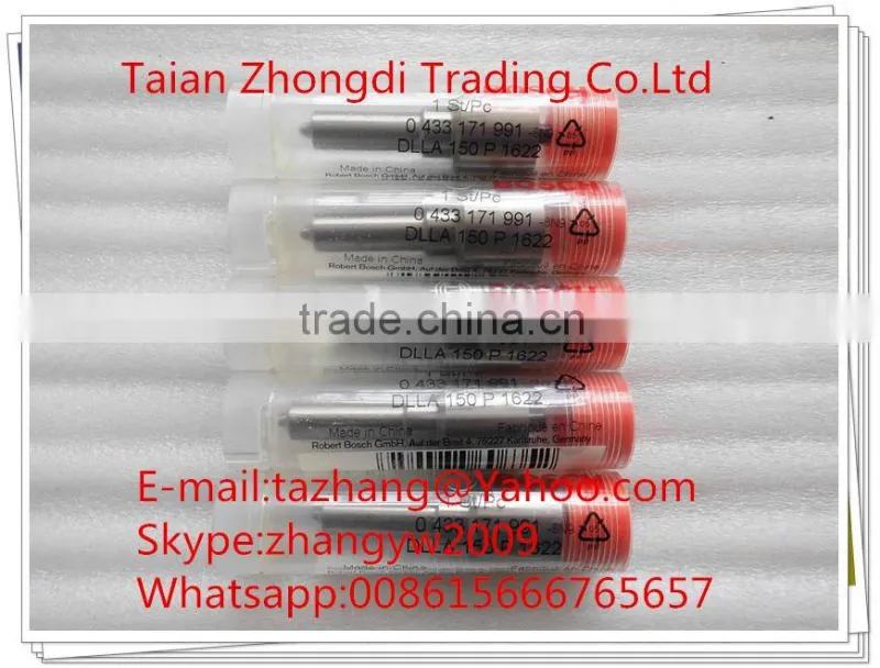 Fuel injector nozzle with black Needle ALLA150P1622 DLLA150P1622 0433171991