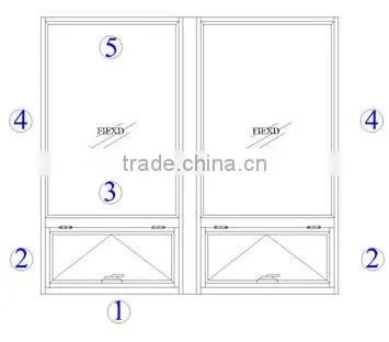 ALUMINIUM POP WINDOWS - TK1038
