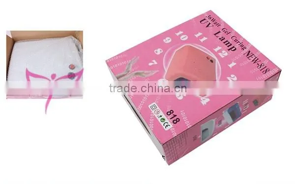 Hot sale 36 watt uv nail lamp model 818
