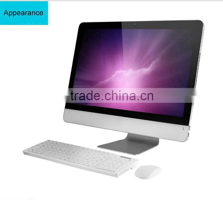 High Class 21.5 Core i7 all in one pc desktop/computer with high quality
