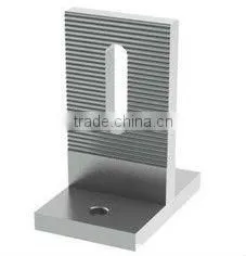 Solar ground screw for solar field panel installation