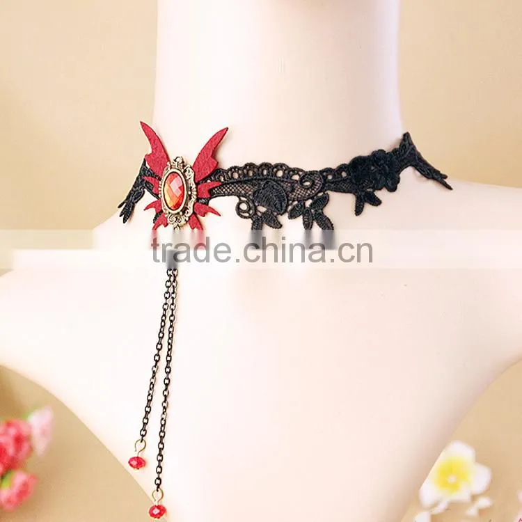 wish ruby diamond stone chain necklace designs
