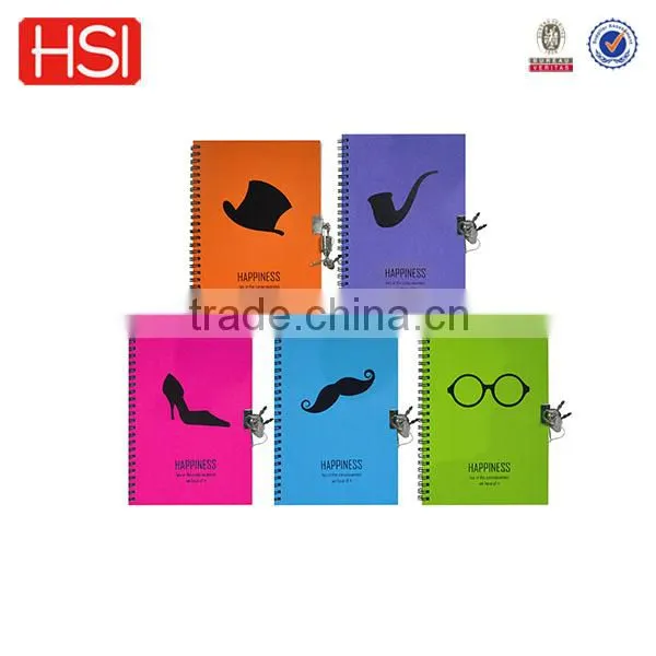 factory direct sale simple design happiness notebook