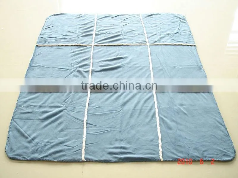 Polar fleece sofa blanket