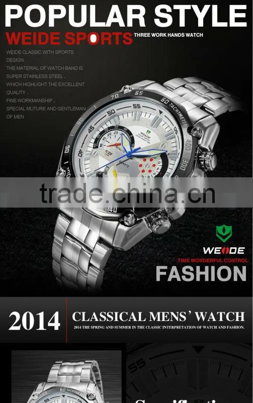 Men sports watch japan quartz movement custom watches fashion wrist branded stainless steel mens hand watch