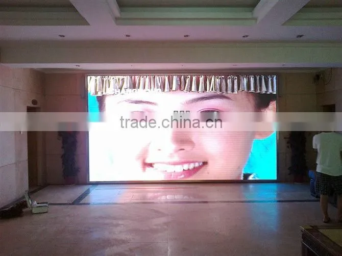 3g, wifi, gsm control P4 HD indoor LED display HD imagine P4 LED Display