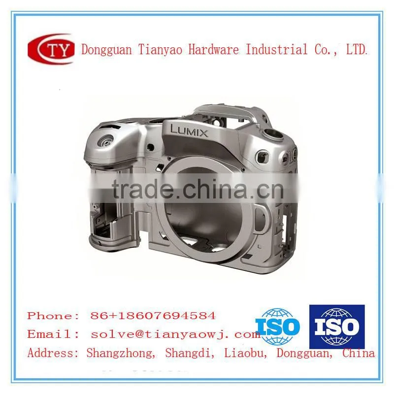 15525 die casting magnesium with painted surface camera housing