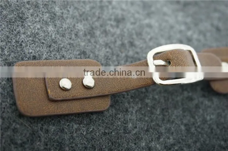 PU leather toggle decorative button for skirt