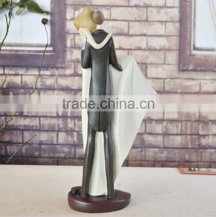 Fashion commemorative wedding gift ornaments resin folk crafts