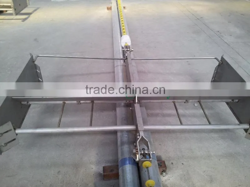 Cow dung drying floor cleaning machine