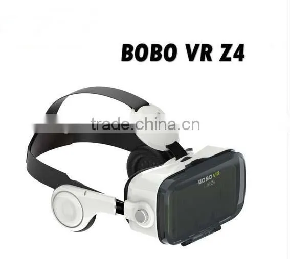Cheapest vr headset VR 3D BOBO Z4 vr glasses+ bluetooth controller in factory sales promotion