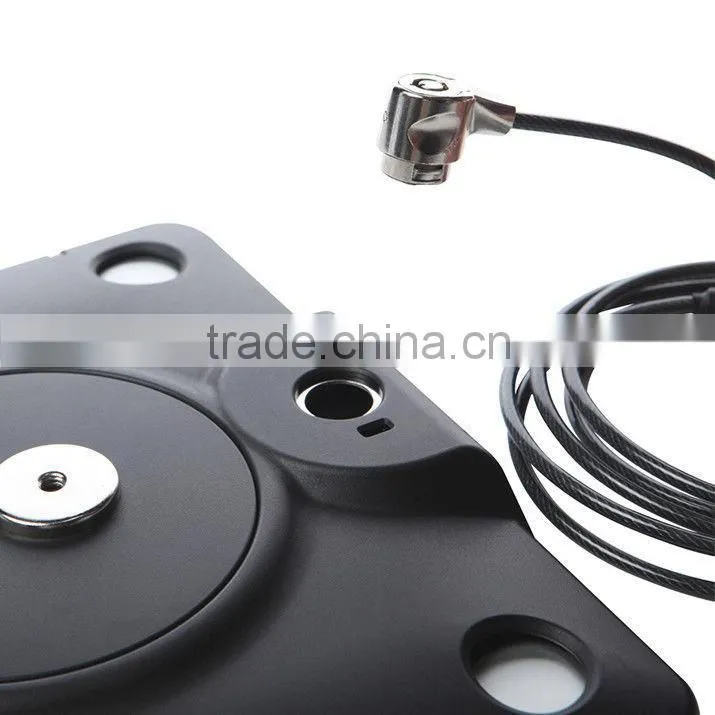 Security an-ti theft desktop Holder with cable lock for ipad and tablet pc