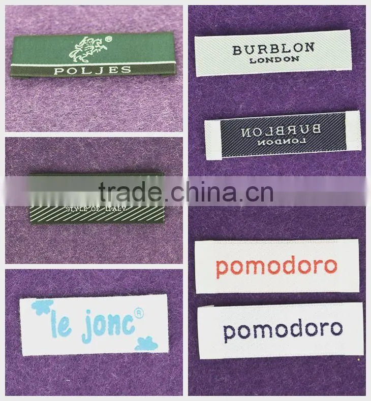 Custom Woven Clothing Label with 20 Years manufactory Experience
