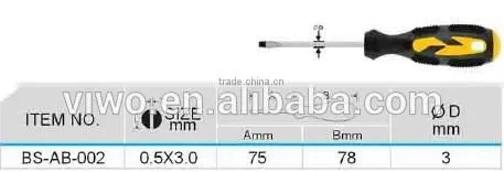 Precise Slotted screwdriver