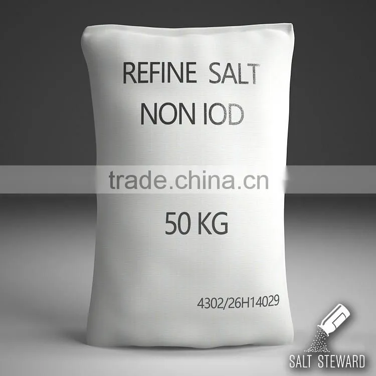 refined industry grade non iodised salt